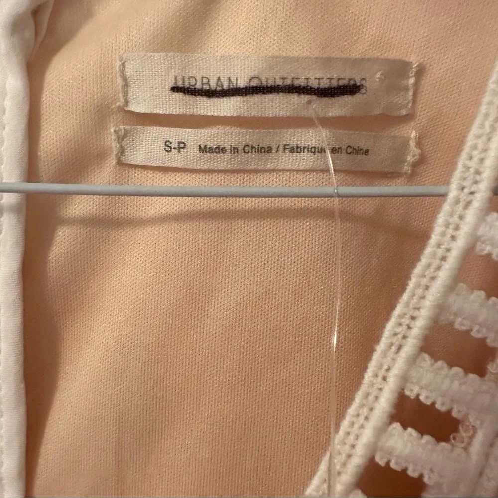 NWOT Urban Outfitters White Eyelet Dress - Picture 2 of 3